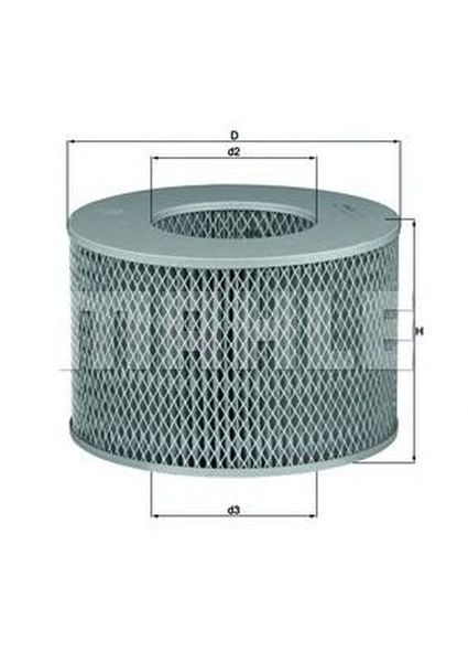 Filtru aer TOYOTA LAND CRUISER 80 J8 KNECHT LX1140