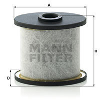 Filtru, aerisire bloc motor (C911X2 MANN-FILTER) G