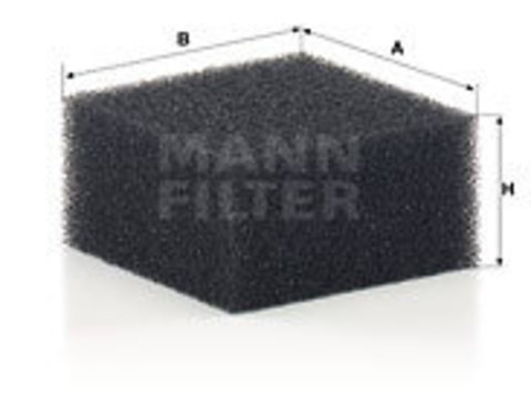 Filtru aerisire bloc motor LC5006 MANN-FILTER pentru Ford Focus Volvo S40 Volvo C30