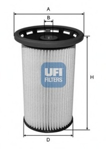 Filtru combustibil 26 026 00 UFI pentru Vw Passat 