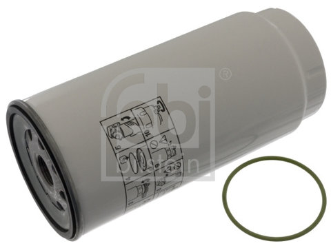 Filtru combustibil 49557 FEBI BILSTEIN pentru Vw Golf Skoda Fabia Bmw Seria 3 Vw Bora Vw Jetta Vw Passat Skoda Octavia Volvo V70 Bmw Seria 7 Vw Beetle Vw New Vw Novo Bmw Seria 1 Bmw X3 Mercedes-benz Antos Mercedes-benz Arocs Mercedes-benz Actros