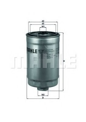 Filtru combustibil ALFA ROMEO 156 Sportwagon (932) (2000 - 2006) MAHLE ORIGINAL KC 181 piesa NOUA