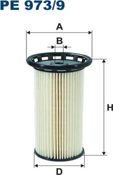 Filtru combustibil AUDI A3 Q2 Q3 TT SEAT ARONA ATE