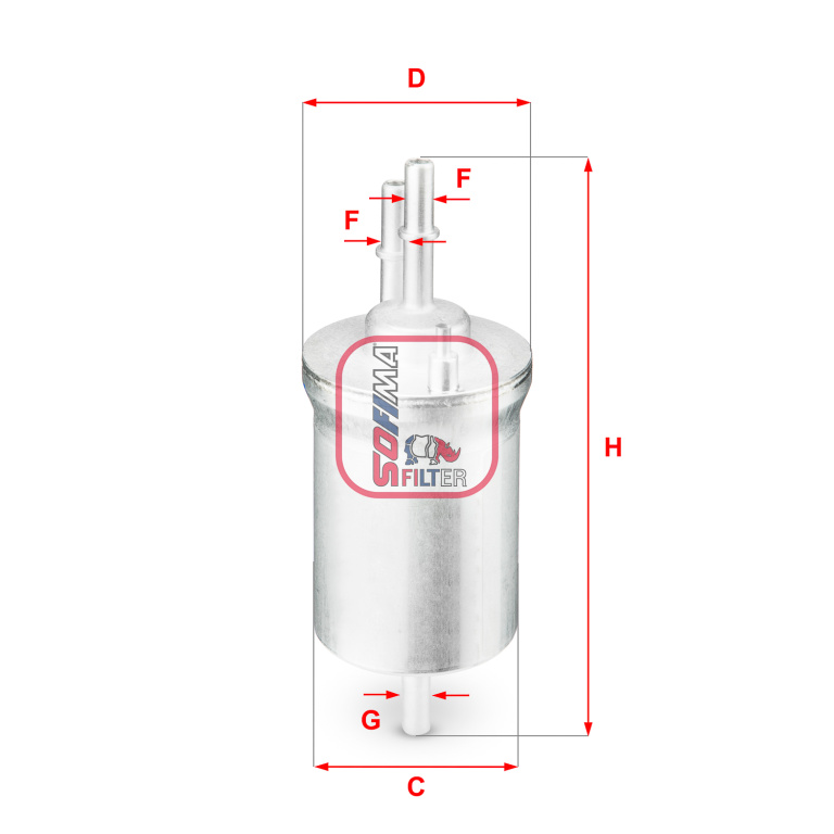 FILTRU COMBUSTIBIL ~ AUDI A3 Sportback (8PA) 2.0 TFSI quattro 2.0 FSI 1.4 TFSI 1.6 E-Power 1.8 TFSI 3.2 V6 quattro RS3 quattro 2.0 TFSI 1.6 FSI 2.0 TDI 1.6 1.8 TFSI quattro S3 quattro 1.2 TSI 102cp 105cp 115cp 125cp 150cp 160cp 1 ~ S1840B ~ SOFIMA