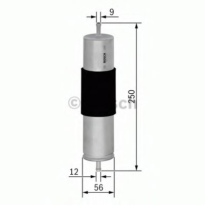 Filtru combustibil AUDI A4 Avant (8W5, B9) (2015 - 2016) BOSCH F 026 402 068
