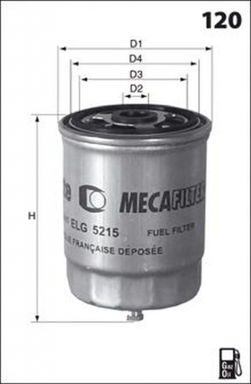 Filtru combustibil AUDI A6 4B2 C5 LUCAS FILTERS LF