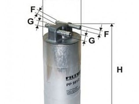 Filtru combustibil AUDI A6 4F2 C6 FILTRON PP9912