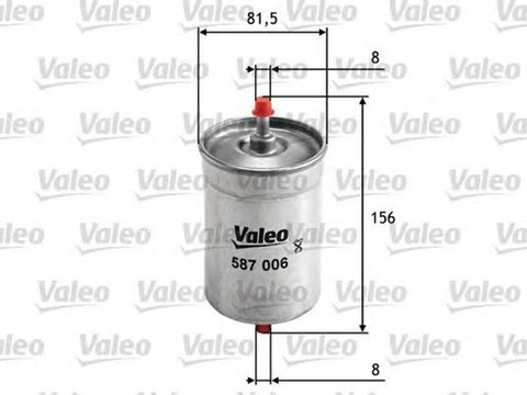 Filtru combustibil AUDI A6 Avant 4B5 C5 VALEO 587003 PieseDeTop