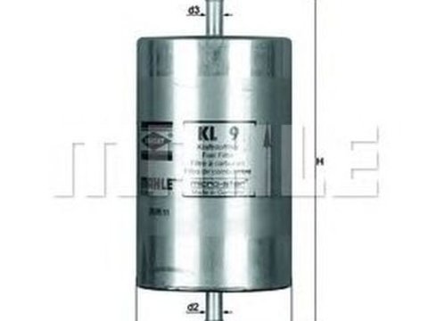 Filtru combustibil BMW 3 Cabriolet E36 KNECHT KL9