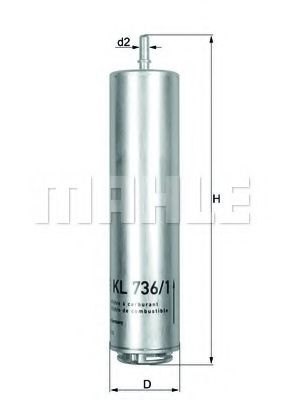 Filtru combustibil BMW 3 Gran Turismo (F34) (2013 
