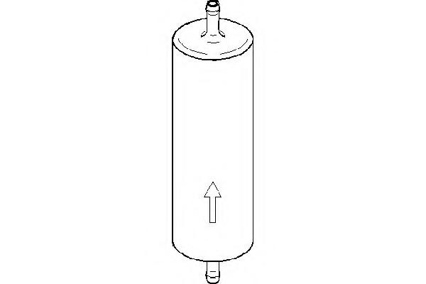 Filtru combustibil BMW 3 limuzina (E30), BMW 3 Touring (E30), BMW 3 limuzina (E36) - TOPRAN 500 738