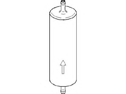 Filtru combustibil BMW 3 limuzina (E30), BMW 3 Touring (E30), BMW 3 limuzina (E36) - TOPRAN 500 738