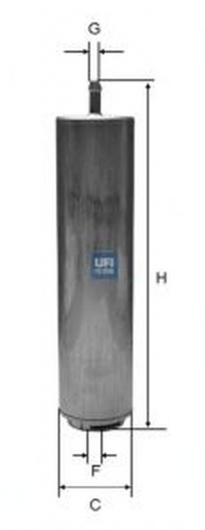 Filtru combustibil BMW X6 E71 E72 UFI 31.851.00