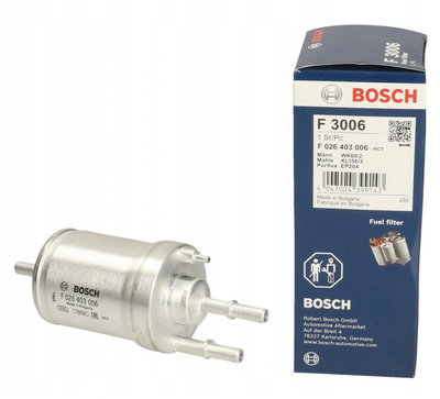 Filtru Combustibil Bosch Audi A3 8P1 2003-2012 F 0