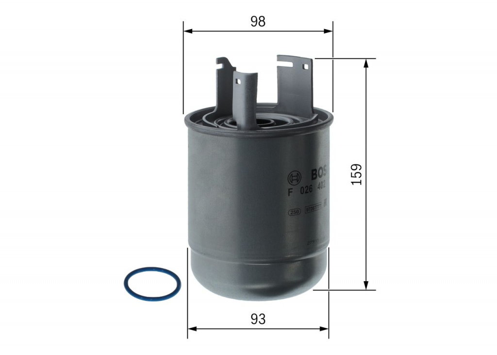 Filtru combustibil BOSCH F 026 402 289