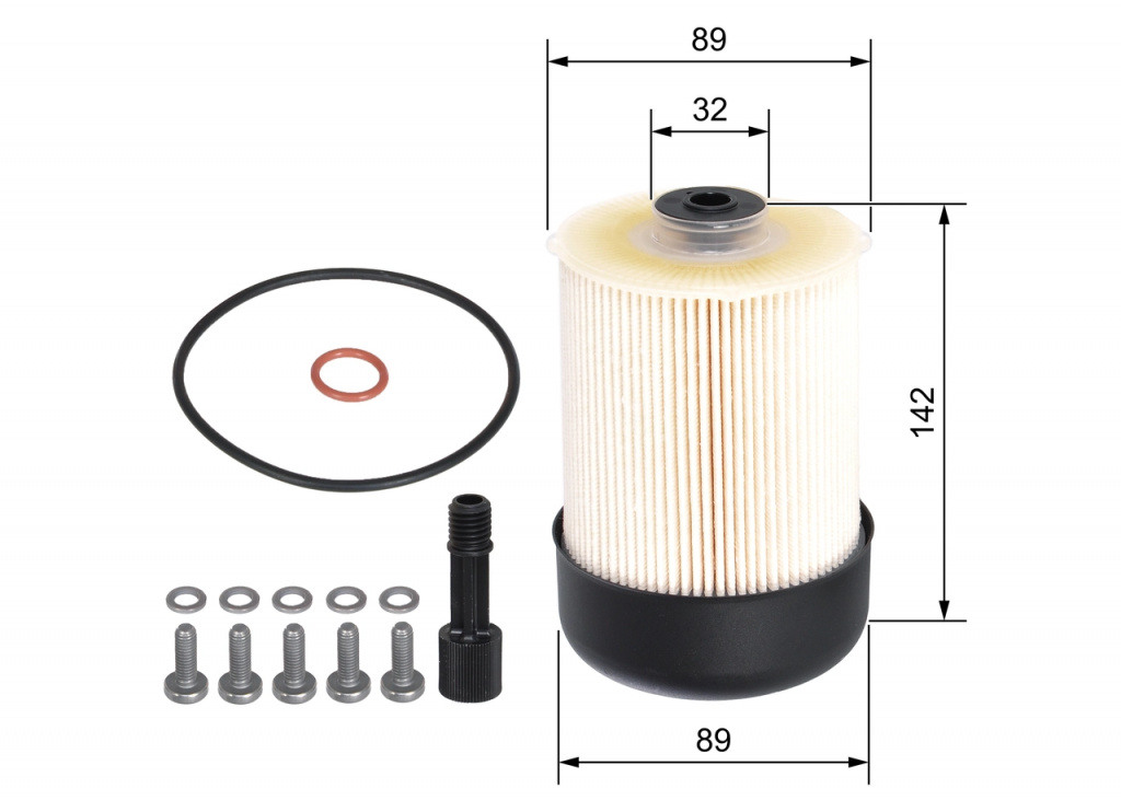 Filtru combustibil BOSCH NISSAN NAVARA N