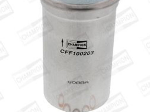 Filtru combustibil CFF100203 CHAMPION pentru Alfa romeo 155 Alfa romeo 164 Alfa romeo 168 Ford Capri Audi 100 Audi 500 Audi 5000 Audi 200 Alfa romeo 33 Fiat Tipo Rover Cabriolet Fiat Ducato Alfa romeo 145 Alfa romeo 146 Rover 200 CitroEn Jumper Citro