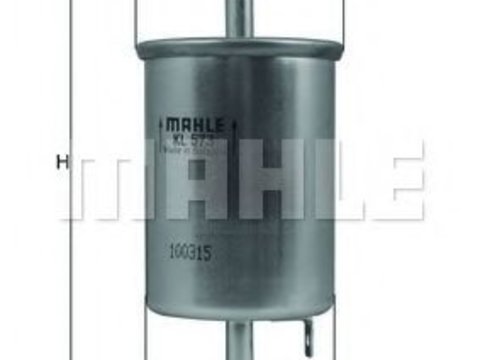 Filtru combustibil CHEVROLET LACETTI combi (J200) (2005 - 2020) MAHLE ORIGINAL KL 573