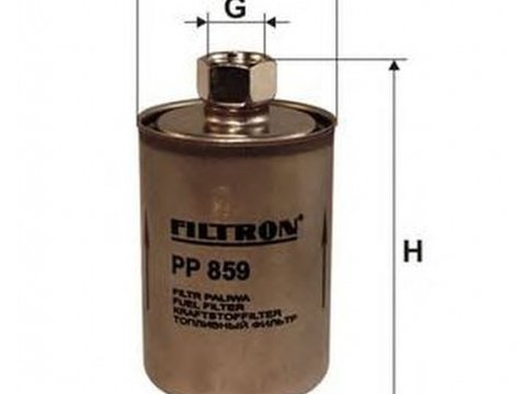 Filtru combustibil CHEVROLET TAHOE B2W FILTRON PP859