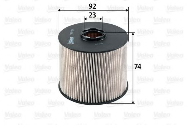 Filtru combustibil CITROËN C4 II (B7) (2009 - 2016) VALEO 587927