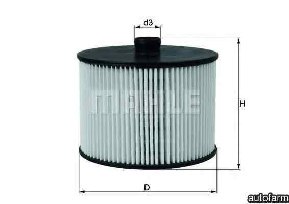 Filtru combustibil CITROËN C4 II B7 KNECHT KX 201D