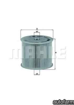 Filtru combustibil CITROËN C8 EA EB KNECHT KX 85D