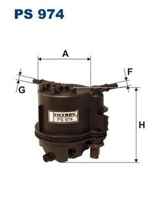 Filtru combustibil CITROEN C3 I FC FILTRON PS974