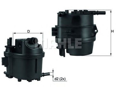 Filtru combustibil Citroen C3 I FC KNECHT KL779