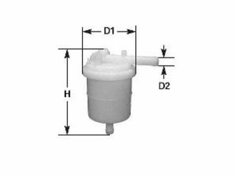 Filtru combustibil CLEAN FILTERS MBNA 013