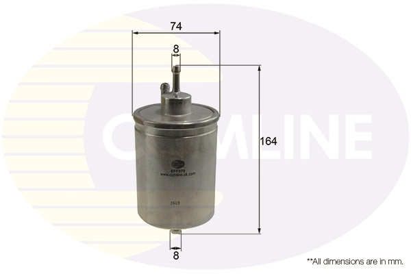 Filtru combustibil COMLINE EFF070 la masina MERCEDES-BENZ S-CLASS cupe (C215) 1999 2000 2001 2002 2003 2004 2005 2006