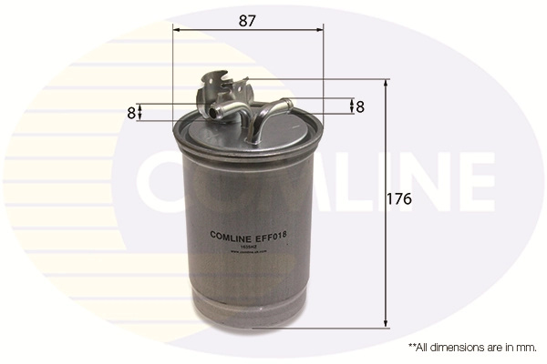 Filtru combustibil Comline VW LT 28-35 I bus (281-363) 1979-1996 - EFF018