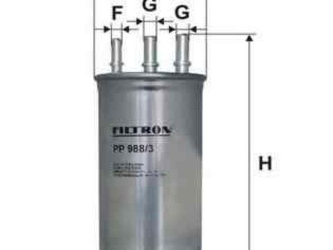 Filtru combustibil DACIA DUSTER FILTRON PP988/3