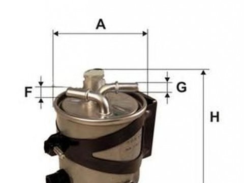 Filtru combustibil DACIA LOGAN EXPRESS FS FILTRON PP9806