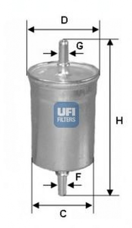 Filtru combustibil DACIA LOGAN II UFI 31.710.00