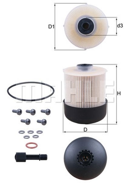 Filtru combustibil DACIA LOGAN LS KNECHT KX33828D