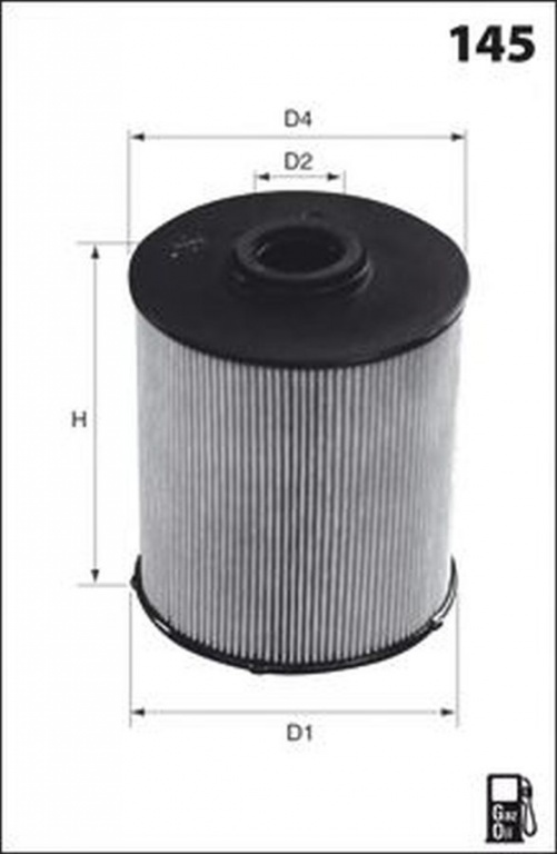 Filtru combustibil DACIA LOGAN MCV KS LUCAS FILTER