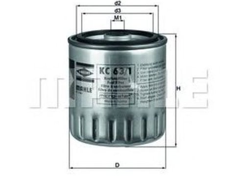 Filtru combustibil DAEWOO REXTON GAB KNECHT KC631D