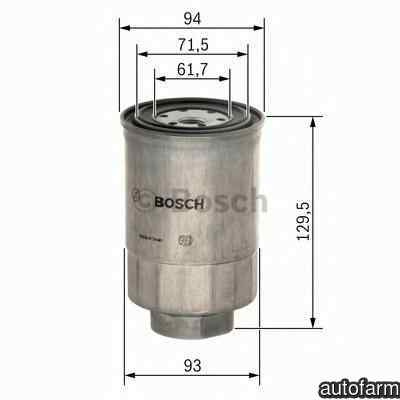 Filtru combustibil DAIHATSU WILDCAT/ROCKY (F75) BOSCH 1 457 434 453