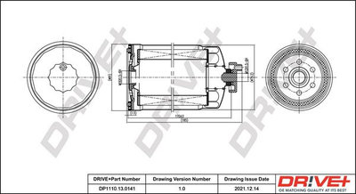 Filtru combustibil Dr!ve+ DP1110.13.0141