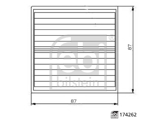 Filtru combustibil FEBI BILSTEIN 174262 la RENAULT TRUCKS MIDLUM 2000 2001 2002 2003 2004 2005 2006