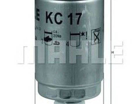 Filtru combustibil FIAT DUCATO platou sasiu 230 KNECHT KC17D