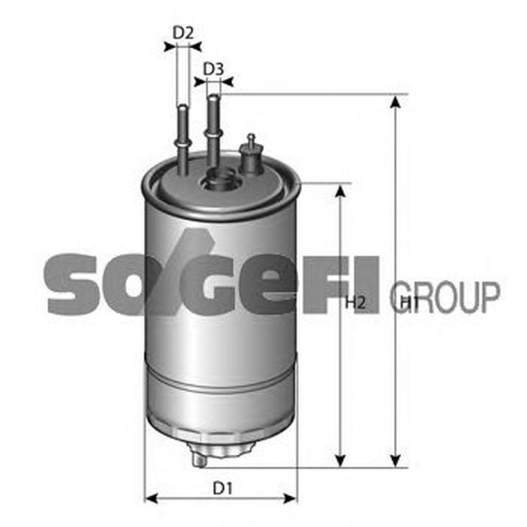 Filtru combustibil FIAT IDEA 350 COOPERSFIAAM FILTERS FP5759HWS