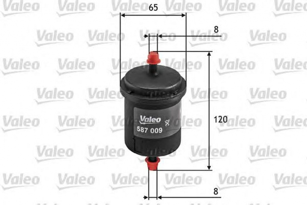 Filtru combustibil FIAT PUNTO Cabriolet 176C VALEO 587008 PieseDeTop