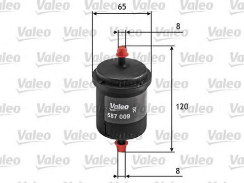 Filtru combustibil FIAT PUNTO Cabriolet 176C VALEO 587008 PieseDeTop