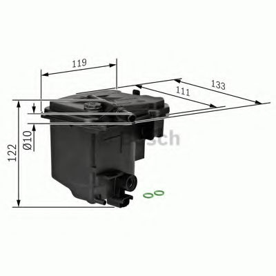 Filtru combustibil FIAT SCUDO platou / sasiu (272, 270) (2007 - 2016) BOSCH 0 450 907 006