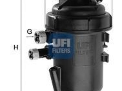 Filtru combustibil FIAT SEDICI, SUZUKI SX4 (EY, GY) - UFI 55.179.00