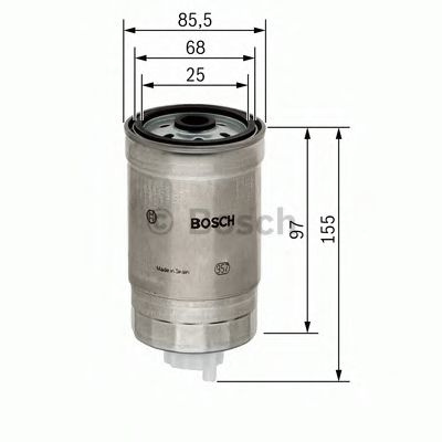 Filtru combustibil FIAT STILO (192) (2001 - 2010) BOSCH F 026 402 048 piesa NOUA