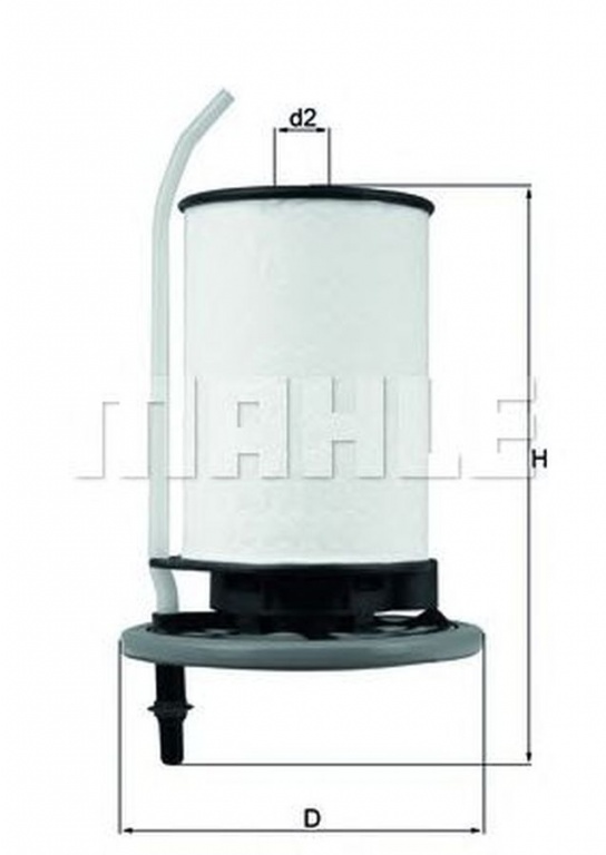 Filtru combustibil FIAT TIPO 356 MAHLE ORIGINAL KX