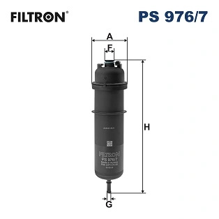 Filtru combustibil Filtron BMW X4 (G02, F98) 2018-2025 - PS 976/7