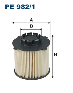 Filtru combustibil Filtron CHEVROLET CRUZE hatchback (J305) 2011-2016 - PE 982/1